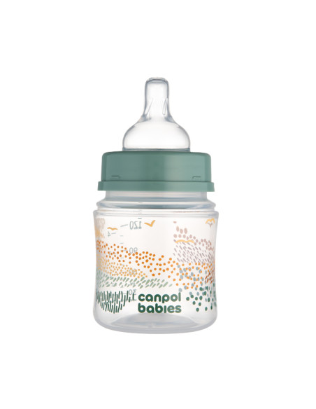 Шише антиколик с широко гърло Easy Start MOUNTAINS 120 мл