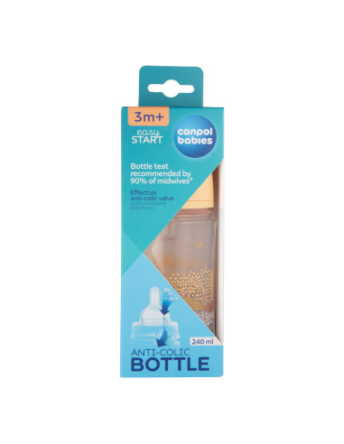 Шише антиколик с широко гърло Easy Start...