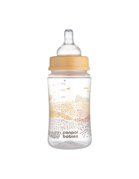 Шише антиколик с широко гърло Easy Start MOUNTAINS 240 мл