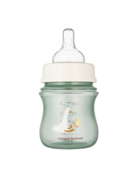 Шише антиколик с широко гърло Easy Start GOOSE 120 мл