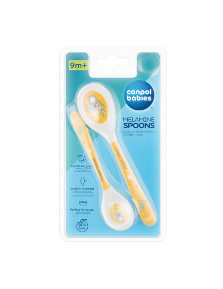 Mеламинови лъжички,  EXOTIC ANIMALS, 9м+ 2 бр.