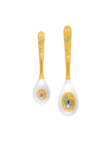 Mеламинови лъжички,  EXOTIC ANIMALS, 9м+ 2 бр.