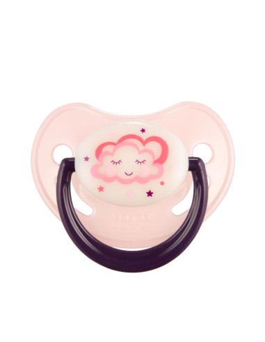 Силиконова анатомична светеща залъгалка,  Night...