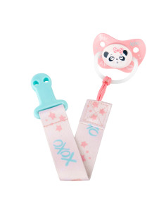 Клипс за залъгалка с лента Exotic Animals 2