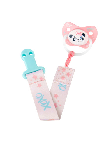 Клипс за залъгалка с лента Exotic Animals