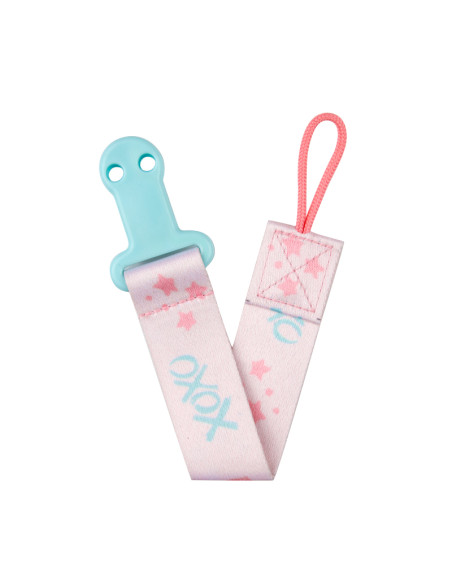 Клипс за залъгалка с лента Exotic Animals