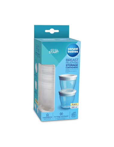 Контейнери за съхранение на кърма/храна 180 мл....