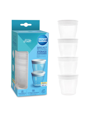 Контейнери за съхранение на кърма/храна 180 мл....