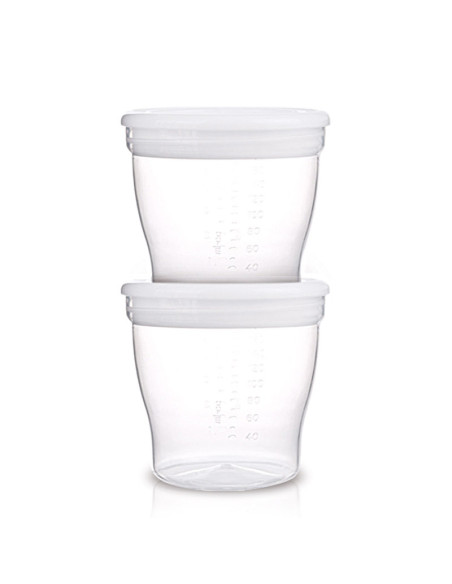 Контейнери за съхранение на кърма/храна 180 мл. - 4 бр.