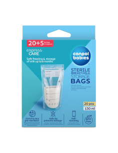 Пликчета за съхранение на кърма 150 мл. - 20 бр. 2