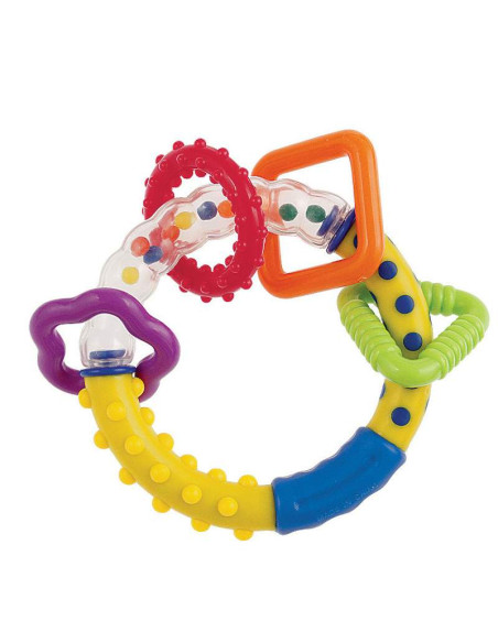 Дрънкалка кръгла, шарена Colourful Balls