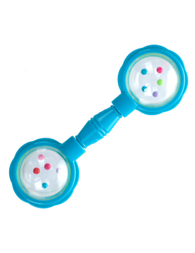 Дрънкалка гиричка с топчета Weight Bar