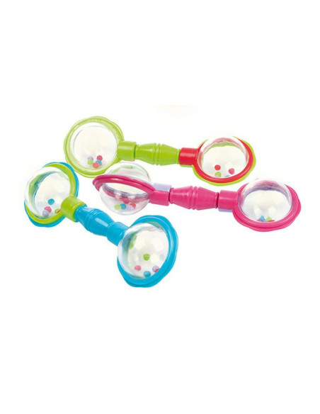 Дрънкалка гиричка с топчета Weight Bar