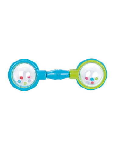 Дрънкалка гиричка с топчета Weight Bar