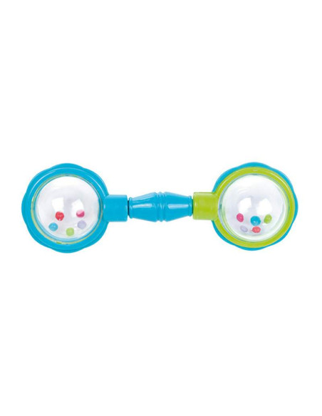 Дрънкалка гиричка с топчета Weight Bar