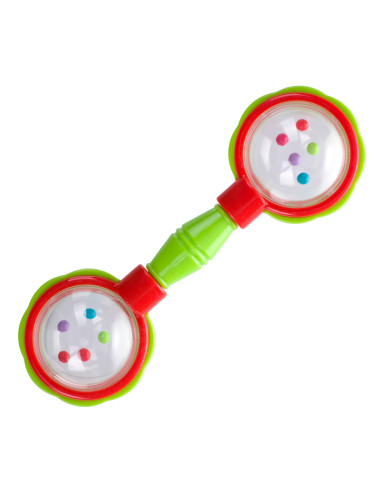 Дрънкалка гиричка с топчета Weight Bar