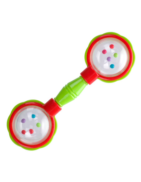 Дрънкалка гиричка с топчета Weight Bar