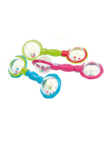 Дрънкалка гиричка с топчета Weight Bar