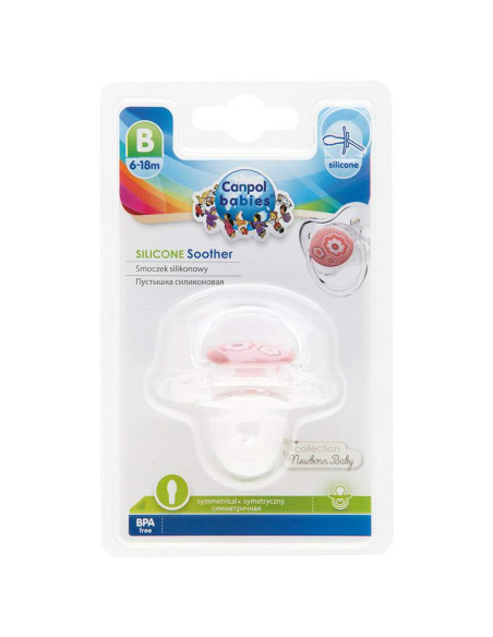 Силиконова залъгалка със симетрична форма, Newborn Baby 6-18м