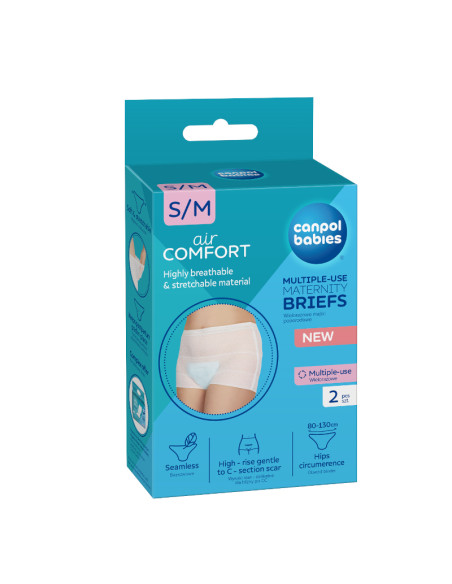 Бикини за след раждане за многократна употреба  S/M - 2 бр.