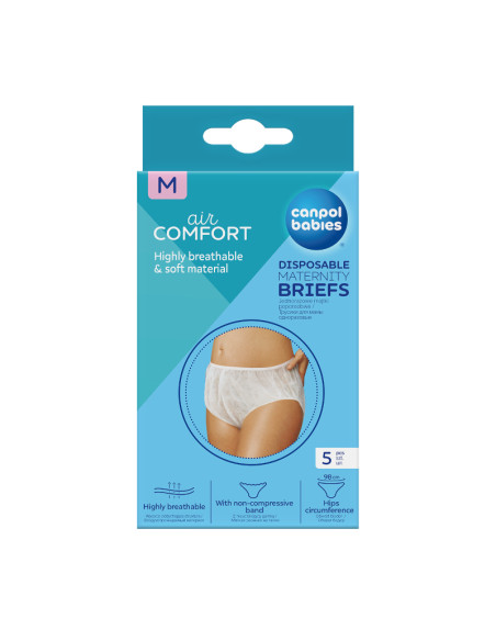 Бикини за след раждане за еднократна употреба M (98 см) - 5 бр.