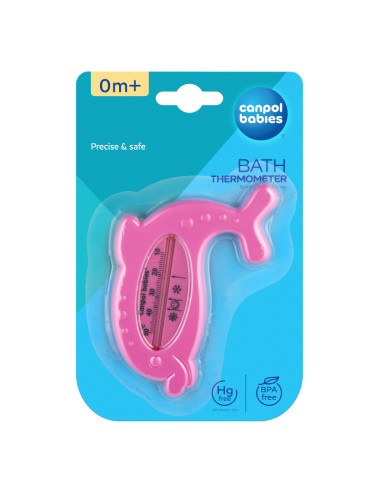 Термометър за баня делфин