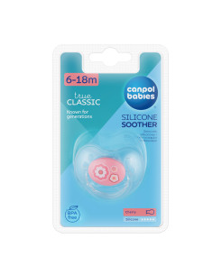 Силиконова залъгалка с форма на черешка,  Newborn Baby...