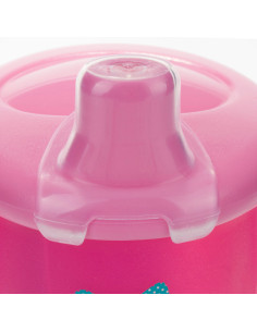 Неразливаща се чаша с дръжки и твърд накрайнин TOYS 250 мл 2