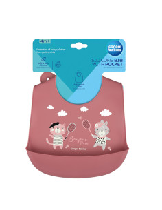 Силиконов лигавник с джоб BONJOUR PARIS 2