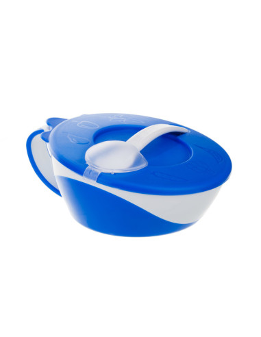 Купа за хранене с капаче и лъжица,  Little Cow...