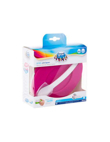 Купа за хранене с капаче и лъжица,  Little Cow...