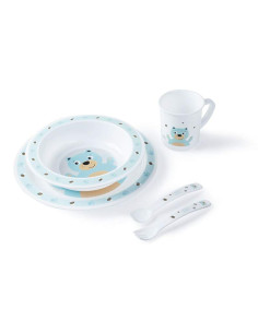 Пластмасов комплект за хранене,  Happy Animals