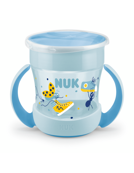 NUK EVOLUTION mini Magic Cup, 6+м., синя, 160мл.