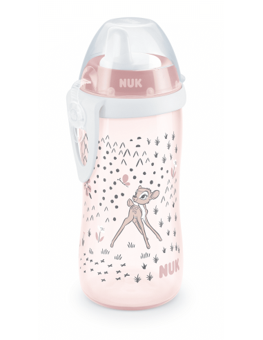 NUK Kiddy Cup 300мл, с твърд накрайник, 12+мес. BAMBI