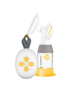 Електрическа помпа за кърма Medela Solo+ Двуфазна, с шише...