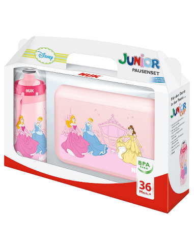 NUK сет кутия за обяд и Junior Cup Princess