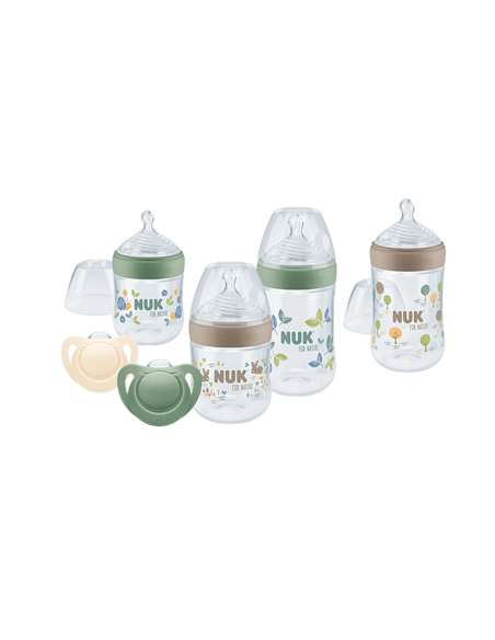 NUK for NATURE Temperature Control СЕТ РР Шишета Perfect start - 6 части