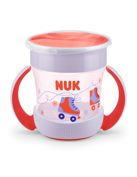 NUK EVOLUTION mini Magic Cup, Чаша 6+мес., розова, 160мл.