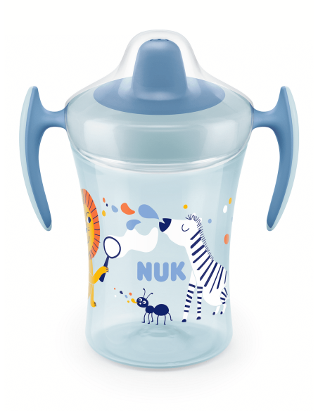 NUK EVOLUTION Trainer Cup, Чаша 230мл., 6+ месеца, синя