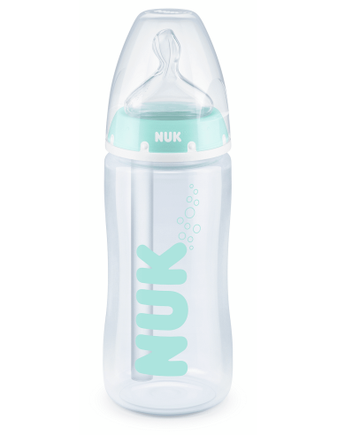 NUK First Choice РР Шише Anti-Colic Professional Temperature Control 300мл. със силиконов биберон 0-6мес. + box