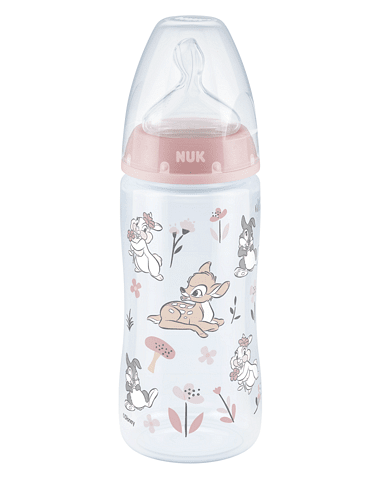 NUK First Choice РР Шише Temperature control 300мл силикон BAMBI