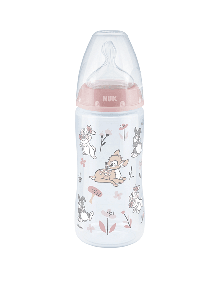 NUK First Choice РР Шише Temperature control 300мл силикон BAMBI