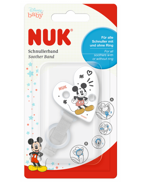 NUK лента за биберон MICKEY