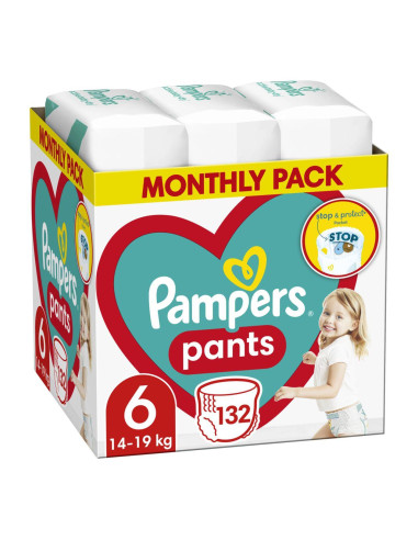 PAMPERS Pants Размер 6, гащички, MSB, 132бр.