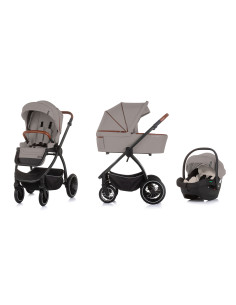 Детска количка 3 в1"Престиж"тирамису