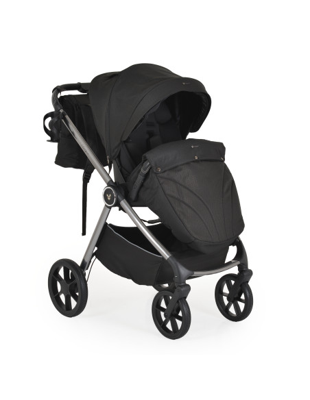 Комбинирана количка 3 в 1 Unique Carbon-Black