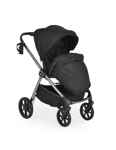 Комбинирана количка 3 в 1 Unique Carbon-Black