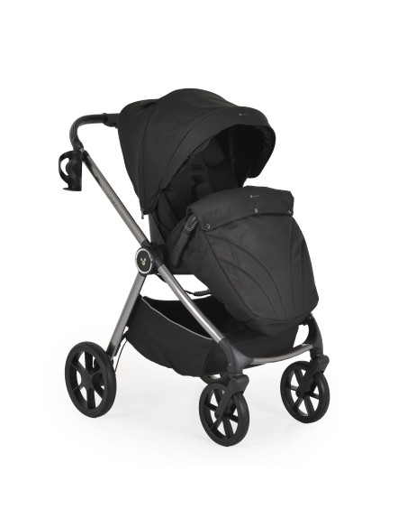 Комбинирана количка 3 в 1 Unique Carbon-Black