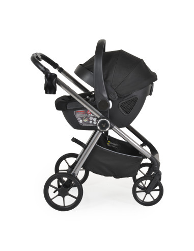 Комбинирана количка 3 в 1 Unique Carbon-Black