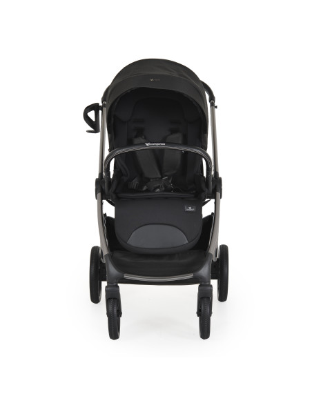 Комбинирана количка 3 в 1 Unique Carbon-Black